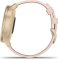 Garmin vivomove Style activity tracker blush pink woven/light gold 