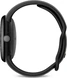 Google pixel Watch 4 (LTE) 41mm Matte Black with sport wristlet Obsidian