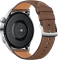 Huawei Watch 3 Classic silver with leather bracelet brown 