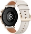 Huawei Watch GT 3 elegant 42mm Light Gold white Leather