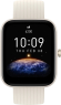 Amazfit Bip 3 Pro activity tracker cream