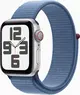 Apple Watch SE (2022) (GPS + cellular) 40mm silver with Sports Loop winterblau