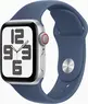 Apple Watch SE (2022) (GPS + cellular) 40mm silver with sport wristlet S/M Denim