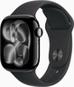 Apple Watch Series 11 (GPS + cellular) 42mm aluminium diamond black with sport wristlet M/L black