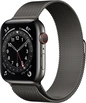 Apple Watch Series 6 (GPS + cellular) 44mm stainless steel graphite with Milanaise-Wristlet graphite