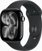 Apple Watch Series 11 (GPS) 46mm aluminium diamond black with sport wristlet S/M black