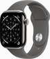 Apple Watch Series 11 (GPS + cellular) 42mm Titan natural with sport wristlet M/L stone grey