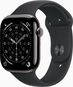 Apple Watch Series 11 (GPS + cellular) 46mm Titan slate with spor...