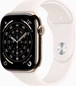 Apple Watch Series 11 (GPS + cellular) 46mm Titan gold with sport...