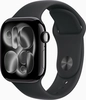 Apple Watch Series 11 (GPS) 42mm aluminium diamond black with sport wristlet M/L black
