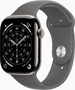 Apple Watch Series 11 (GPS + cellular) 46mm Titan natural with sp...