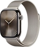 Apple Watch Series 10 (GPS + cellular) 42mm Titan nature with Milanaise-Wristlet nature