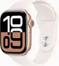 Apple Watch Series 10 (GPS) 42mm aluminium rose gold with sport wristlet S/M blassrosa