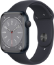 Apple Watch Series 8 (GPS) 45mm aluminium midnight with sport wristlet midnight