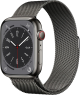 Apple Watch Series 8 (GPS + cellular) 45mm stainless steel graphi...