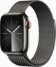 Apple Watch Series 9 (GPS + cellular) 41mm stainless steel graphite with Milanaise-Wristlet graphite