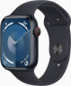 Apple Watch Series 9 (GPS + cellular) 45mm aluminium midnight with sport wristlet M/L midnight