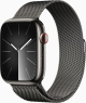 Apple Watch Series 9 (GPS + cellular) 45mm stainless steel graphite with Milanaise-Wristlet graphite