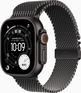 Apple Watch Ultra 3 black with Milainaise-Wristlet Medium black