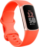 Fitbit Charge 6 activity tracker coral/champagne gold