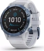 Garmin Fenix 6 Pro solar mineral blue titanium/whitestone