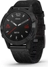 Garmin Fenix 6 Sapphire black dlc/heathered red nylon