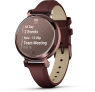 Garmin Lily 2 Classic dark bronze/mulberry leather