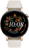 Huawei Watch GT 3 elegant 42mm Light Gold white Leather