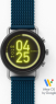 Skagen Connected Falster 3 grey with silicone bracelet blue
