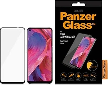 PanzerGlass Edge-to-Edge case Friendly для Oppo A54/A74 черный