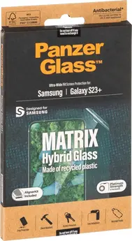 PanzerGlass matrix Screen Protector ultra wide Fit with Aligner kit для Samsung Galaxy S23+