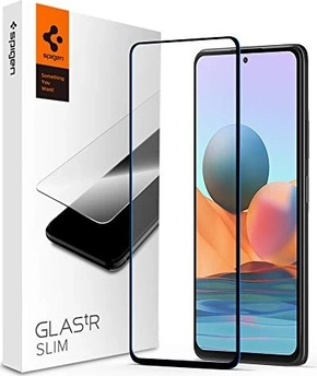 Spigen Screen Protector glass.tR Slim для Xiaomi Redmi Note 10 Pro
