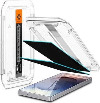 Spigen glass.tR EZ Fit Privacy Screen Protector для Самсунг Галакси S25 Ultra, 2-pack