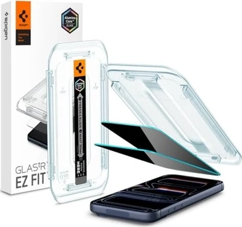 Spigen glass.tR EZ Fit Privacy Screen Protector для Apple iPhone 17/17 Pro/16 Pro, 2-pack