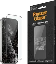 PanzerGlass Ceramic Screen Protector ultra wide Fit with EasyAligner для Apple iPhone 15 Pro
