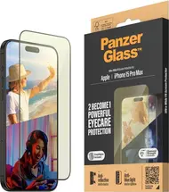 PanzerGlass Eyecare Screen Protection ultra wide Fit with EasyAligner для Apple iPhone 15 Pro Max