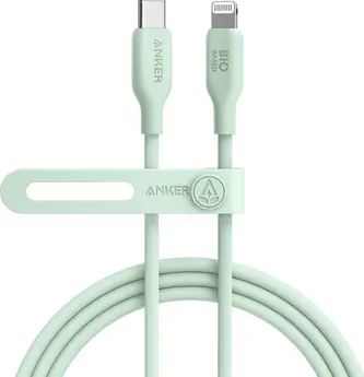 Anker 541 USB-C to Lightning cable (bio-Based) 0.9m green