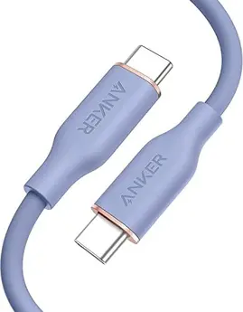 Anker Powerline III flow USB-C/USB-C 0.9m Lavender Grey