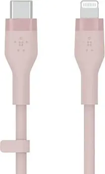 Belkin BoostCharge Flex USB-C/Lightning cable 2.0m pink