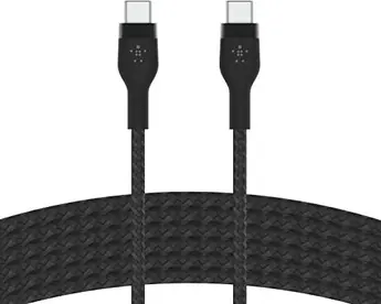 Belkin BoostCharge Pro Flex USB-C/USB-C cable 3.0m black