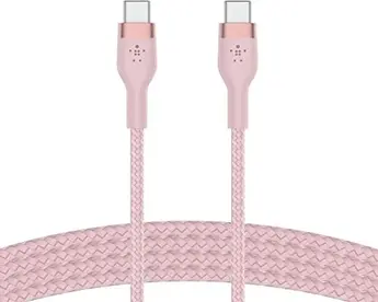 Belkin BoostCharge Pro Flex USB-C/USB-C cable 1.0m pink