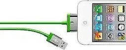 Belkin USB/30-Pin-charging cable green