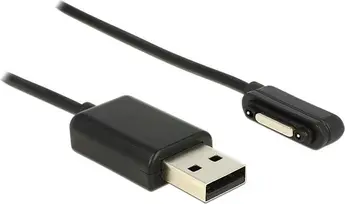 DeLOCK charging cable with magnetic connector for Sony Xperia Z series, 1m