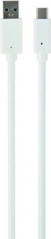 Gembird USB 3.0 AM to Type-C кабель (AM/CM) 0.5m white