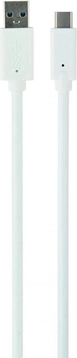 Gembird USB 3.0 AM to Type-C кабель (AM/CM) 1.8m white