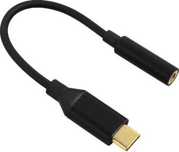 Hama USB-C/3.5mm-jack adapter black
