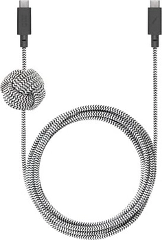 Native Union Anchor кабель 240W USB-C/USB-C zebra