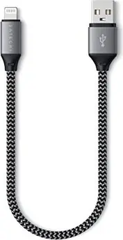 Satechi USB-A to Lightning cable 0.25m space Grey