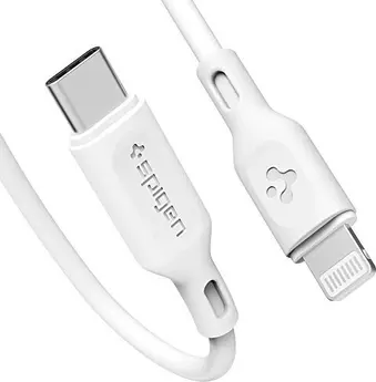 Spigen C10CL DuraSync USB-C on Lightning cable 1m white