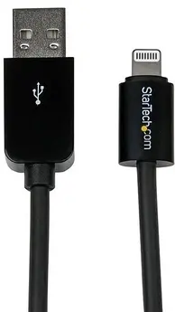 StarTech Lightning/USB-adapter cable, black 1m
